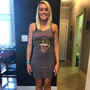 Ed Hardy Tank Top DressSize Medium
